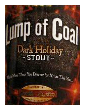 Beer Label: Ridgeway Brewing Lump of Coal