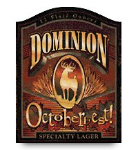 Beer Label: Dominion Octoberfest