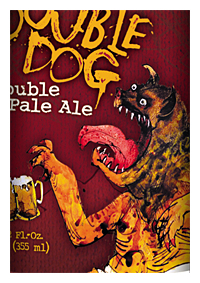 Beer Label: Double Dog Double Pale Ale
