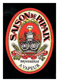 Beer Label: Saison De Pipaix