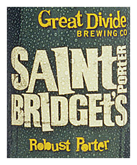 Beer Label: Great Divide Brewing Saint Bridget's Porter