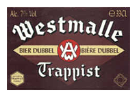 Beer Label: Westmalle Trappist Dubbel