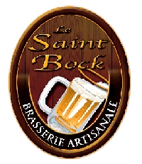 Le Saint-Bock Brasserie Logo