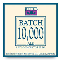 Bell's Batch 10,000 label