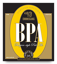 Ommegang BPA Label