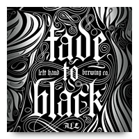 Left Hand Brewing Fade to Black vol 2 label