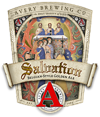 Avery Brewing Salvation label