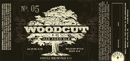 Odell Woodcut #5 label