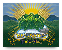 Victory Headwaters Pale Ale label