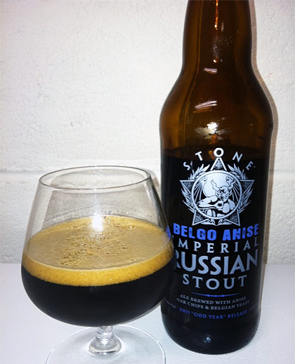 Stone Belgo Anise Russian Imperial Stout photo