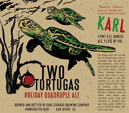 Two Tortugas label