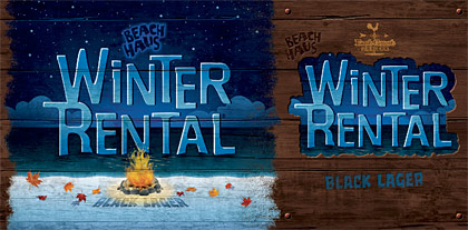 Winter Rental label art