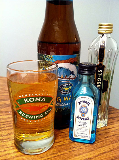 Kona Brewing Elderfire Golden Ale Cocktail photo