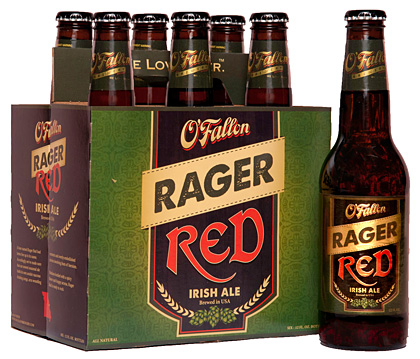 Rager Red Irish Ale packaging