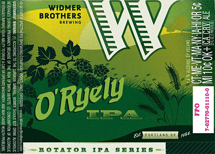 O'ryely IPA label