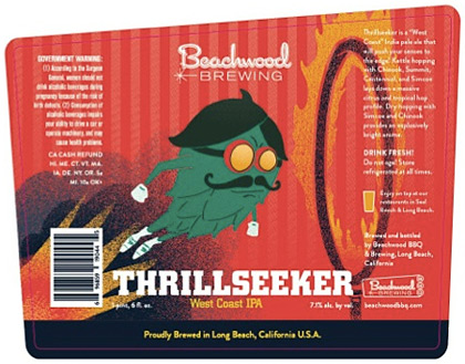 Beachwood Thrillseeker label