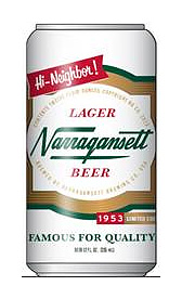 retro narragansett can