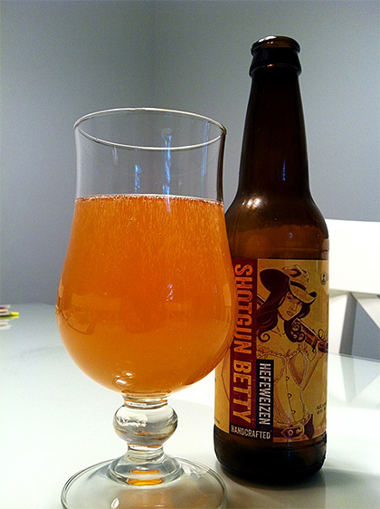 Lonerider Shotgun Betty Hefeweizen photo