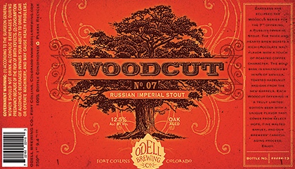 Odell Brewing Introduces Woodcut No. 7 photo