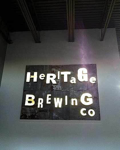 Heritage Brewing’s Brew System Arrives photo