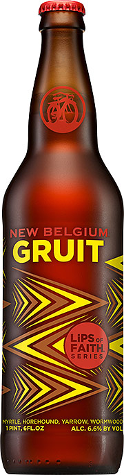 New Belgium Gruit bottle