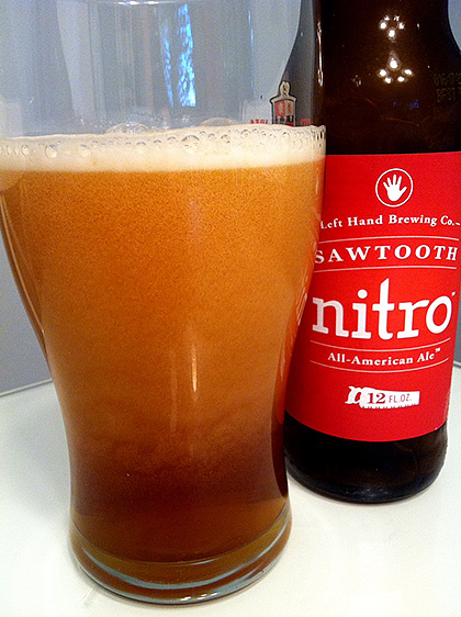 Left Hand Brewing Nitro Sawtooth photo