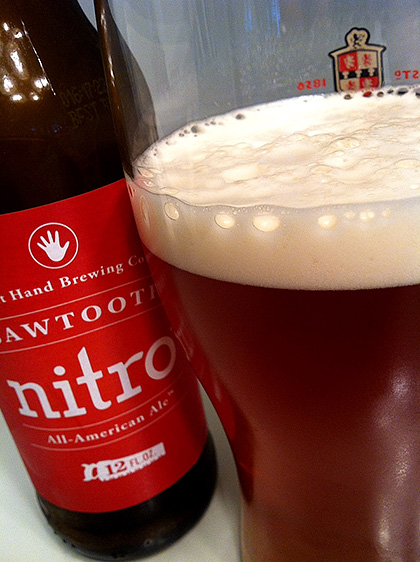 Left Hand Brewing Nitro Sawtooth photo