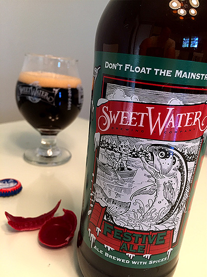 Sweetwater Brewing 2014 Festive Ale photo