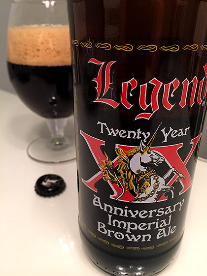 Legend Brewing XX Anniversary Imperial Brown Ale photo
