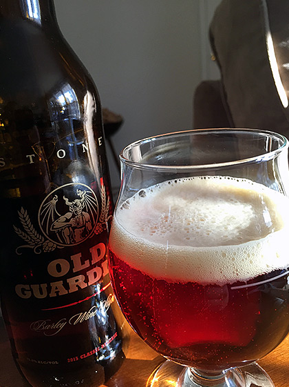 Stone Brewing Old Guardian 2015 Classic Release photo