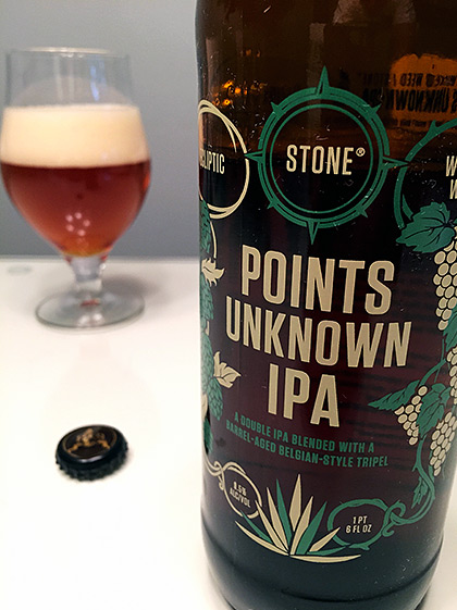 Ecliptic / Wicked Weed / Stone Points Unknown IPA photo