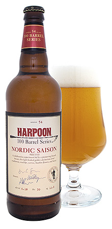 Harpoon Nordic Saison promotional photo