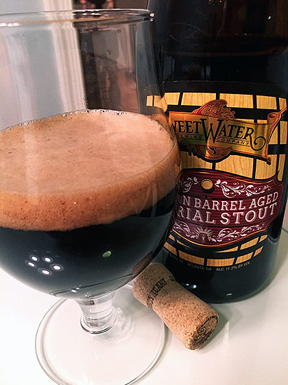 Sweetwater Bourbon Barrel Aged Imperial Stout photo