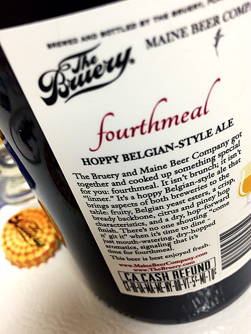 The Bruery Fourthmeal Hoppy Belgian-Style Ale photo