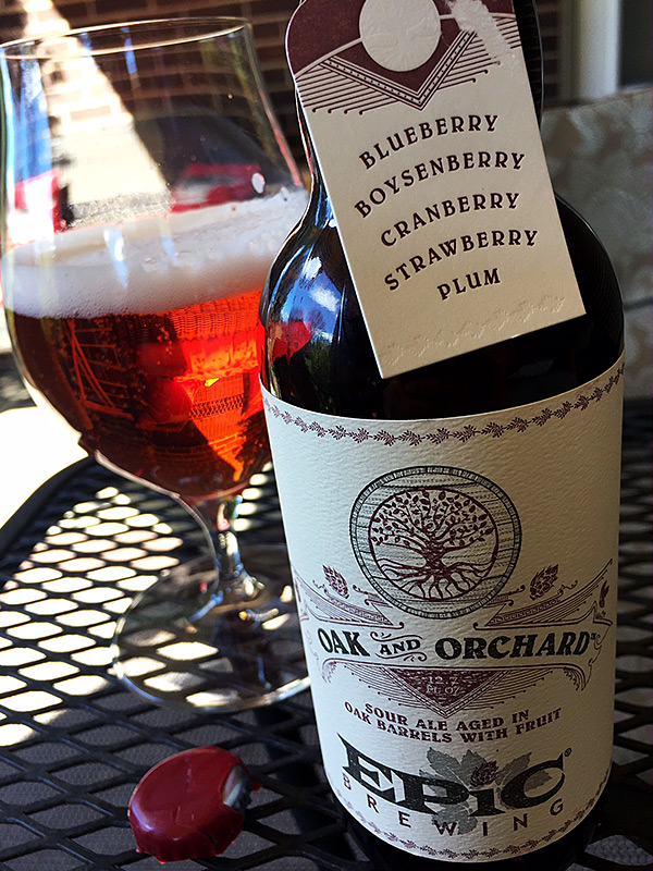 Epic Brewing Oak and Orchard Pinot photo
