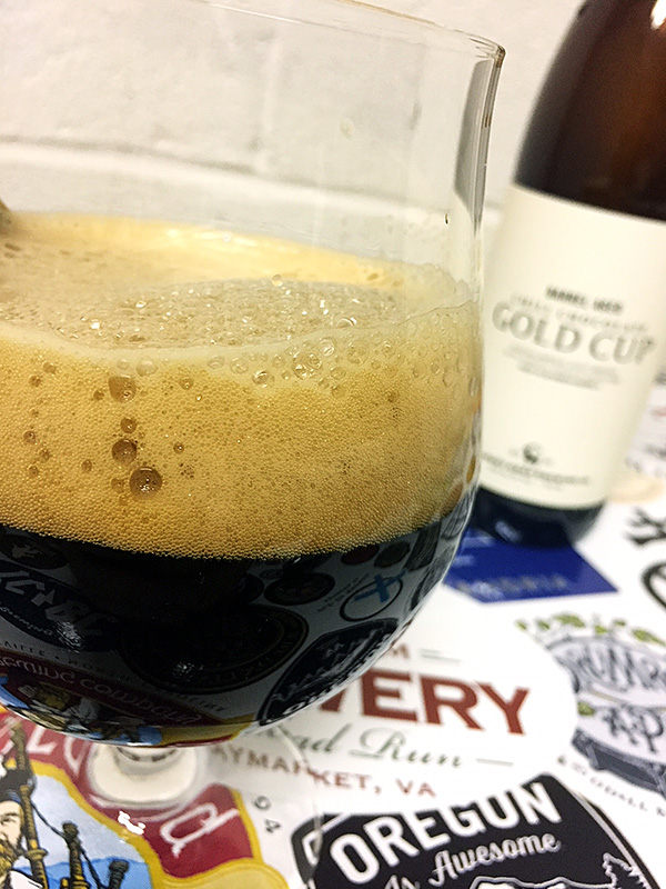 Old Bust Head Barrel-Aged Chili Chocolate Gold Cup photo