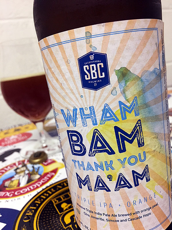 Susquehanna Brewing Wham Bam Thank You Ma’am photo