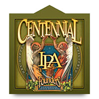 Beer Label: Founders Centennial IPA