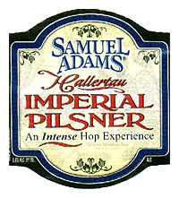 Beer Label: Samuel Adams Hallertau Imperial Pilsner
