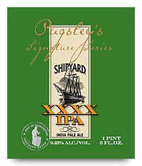 Beer Label: Shipyard XXXX IPA