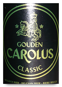 Beer Label: Gouden Carolus Classic