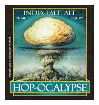 Beer Label: Clay Pipe Hop-Ocalypse
