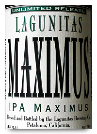 Beer Label: Lagunitas Maximus