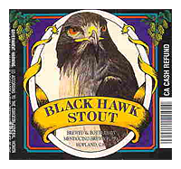Beer Label: Mendocino Black Hawk Stout