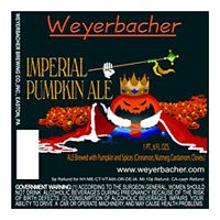 Beer Label: Weyerbacher Imperial Pumpkin Ale