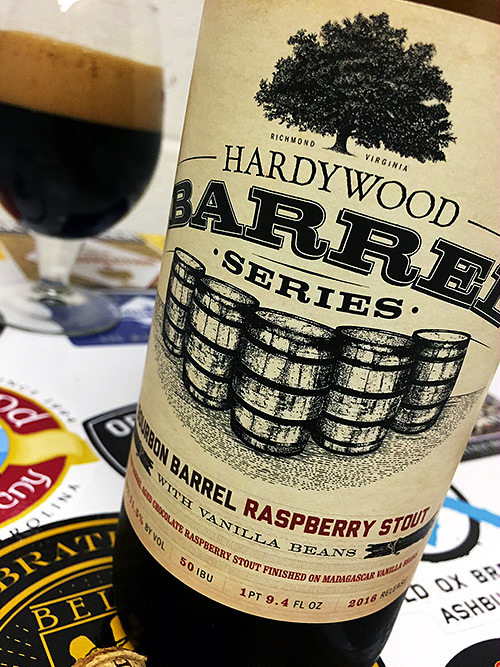 Hardywood Bourbon Barrel Raspberry Stout photo