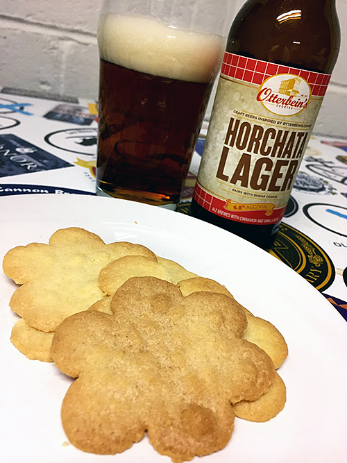 Flying Dog Horchata Lager and Sugar Cookie Pairing photo