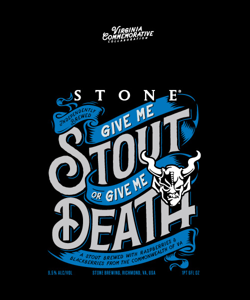 Stone Brewing, Ardent Craft Ales and Hardywood Park Launch Give Me Stout or Give Me Death photo