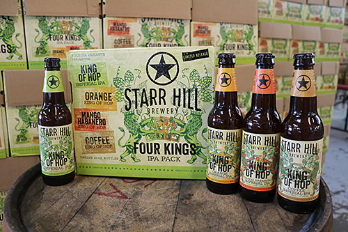 Starr Hill Brewery’s Four Kings IPA Pack Returns With Three New Variants photo
