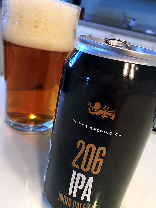 Oliver Brewing 206 IPA photo